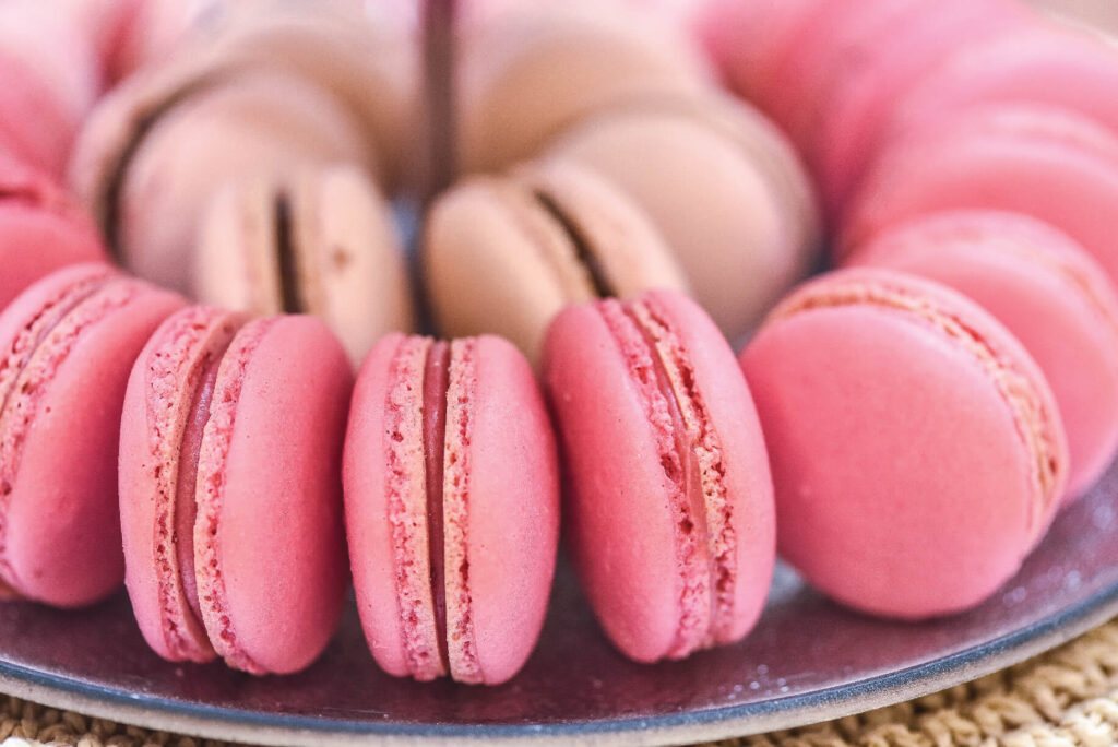 מקרונים ורודים